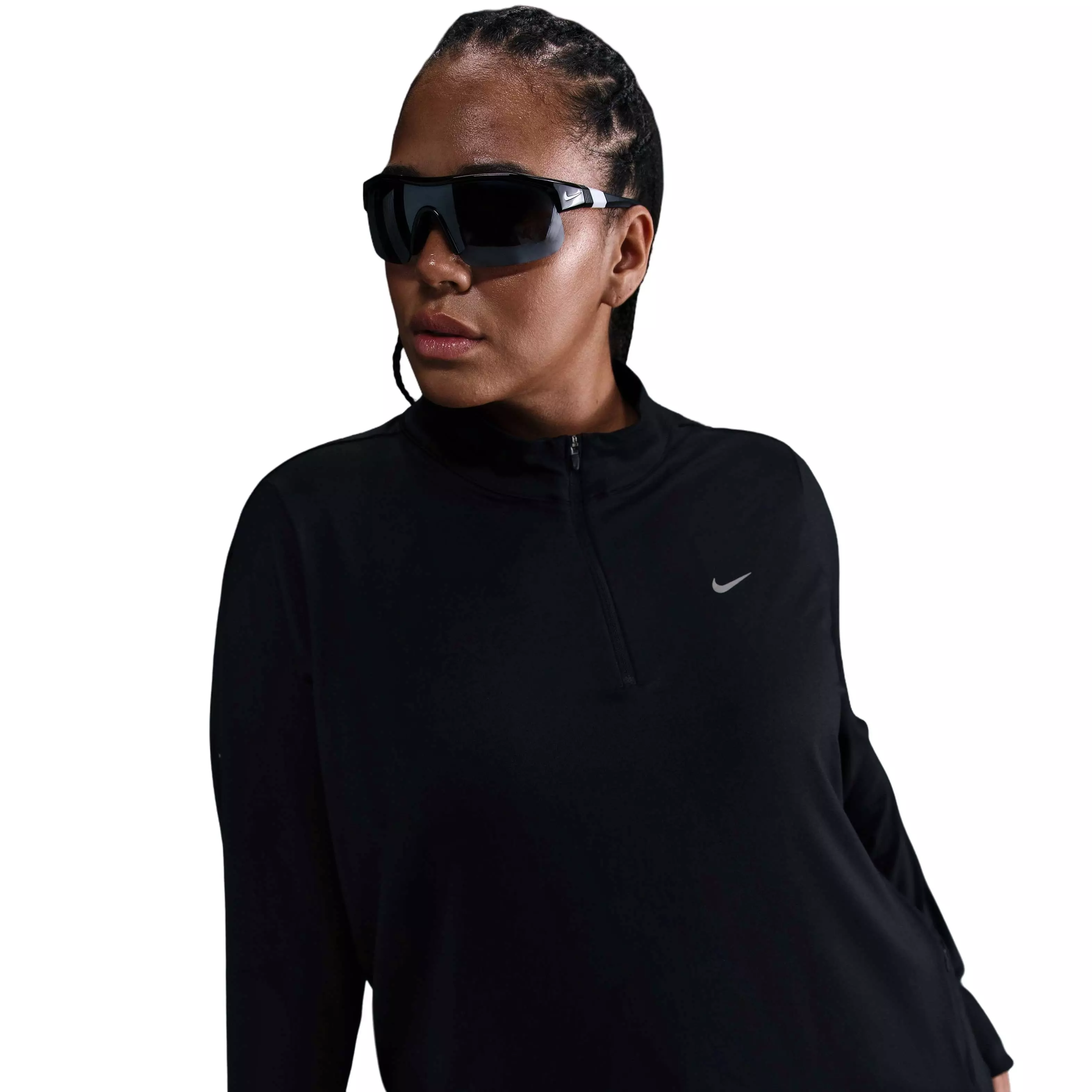 ★★Nike★★ Swift Dry Fit UV Quarter Zip Running Top W Blac Nike Dri-FIT Swift Element UV Running Top | Nordstrom